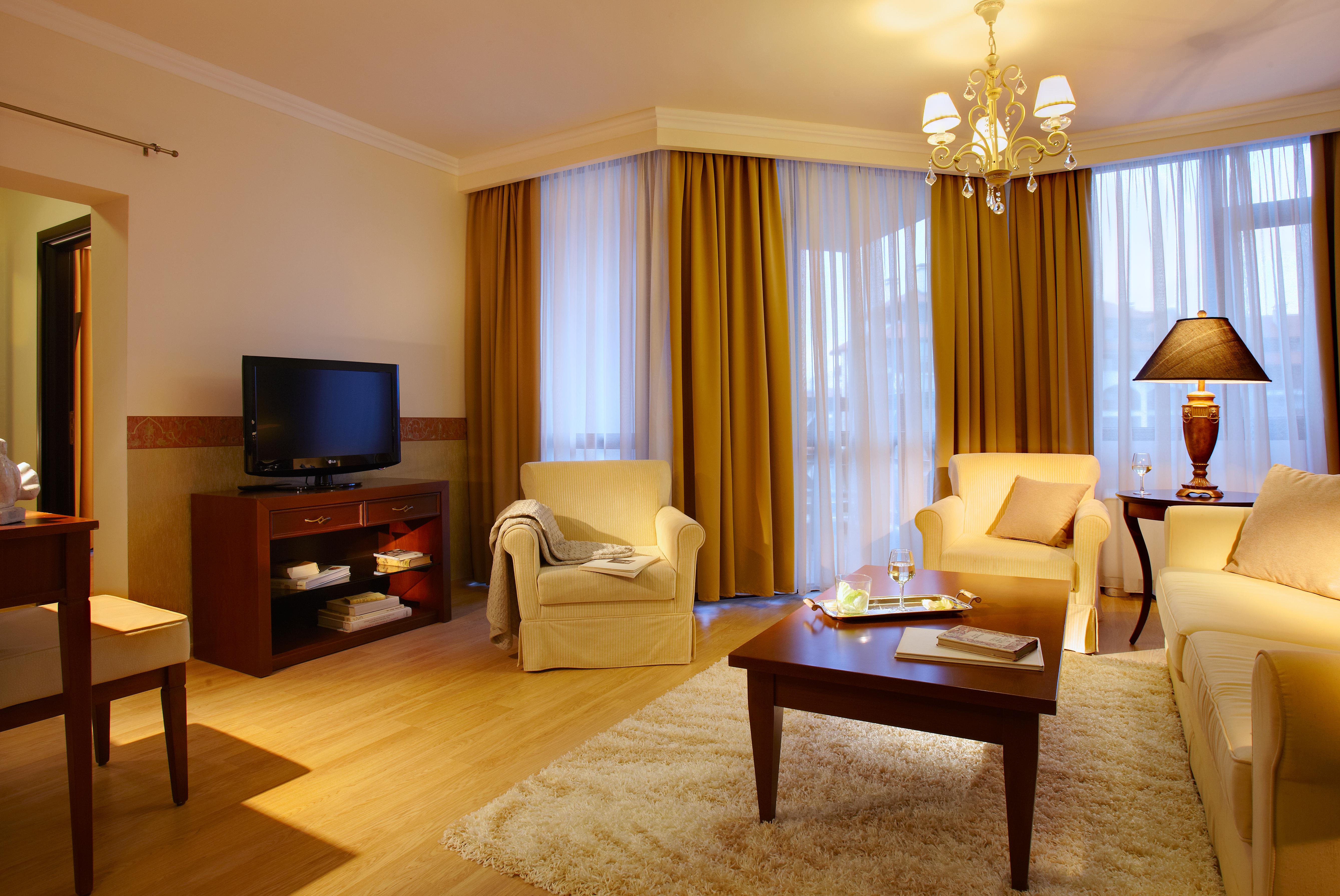 Premier Luxury Mountain Resort Bansko Exterior foto A living room