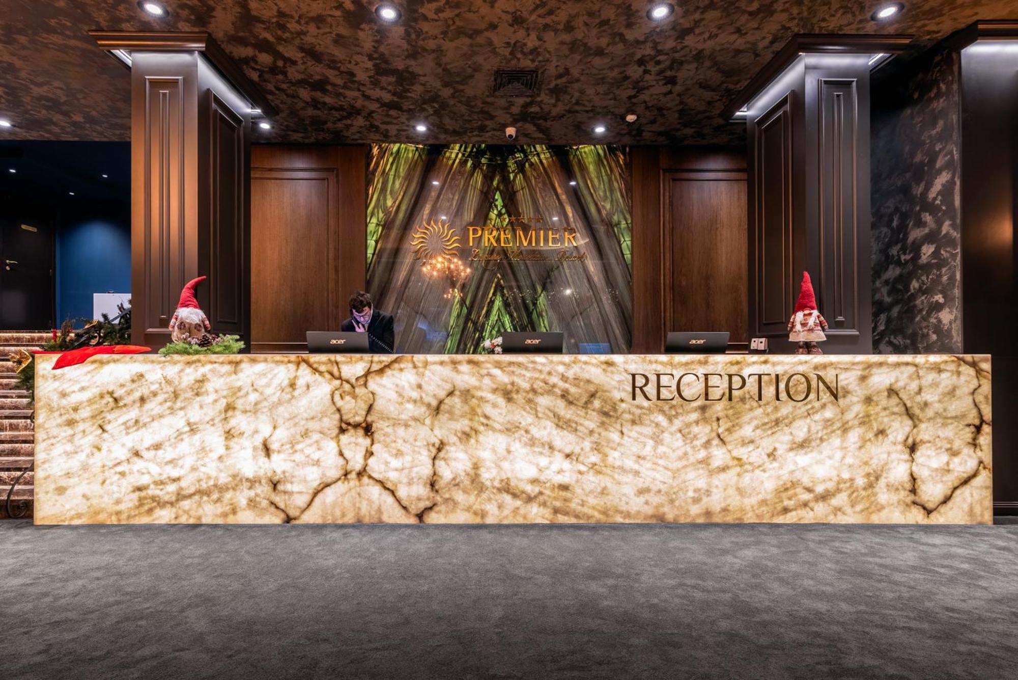 Premier Luxury Mountain Resort Bansko Exterior foto Reception