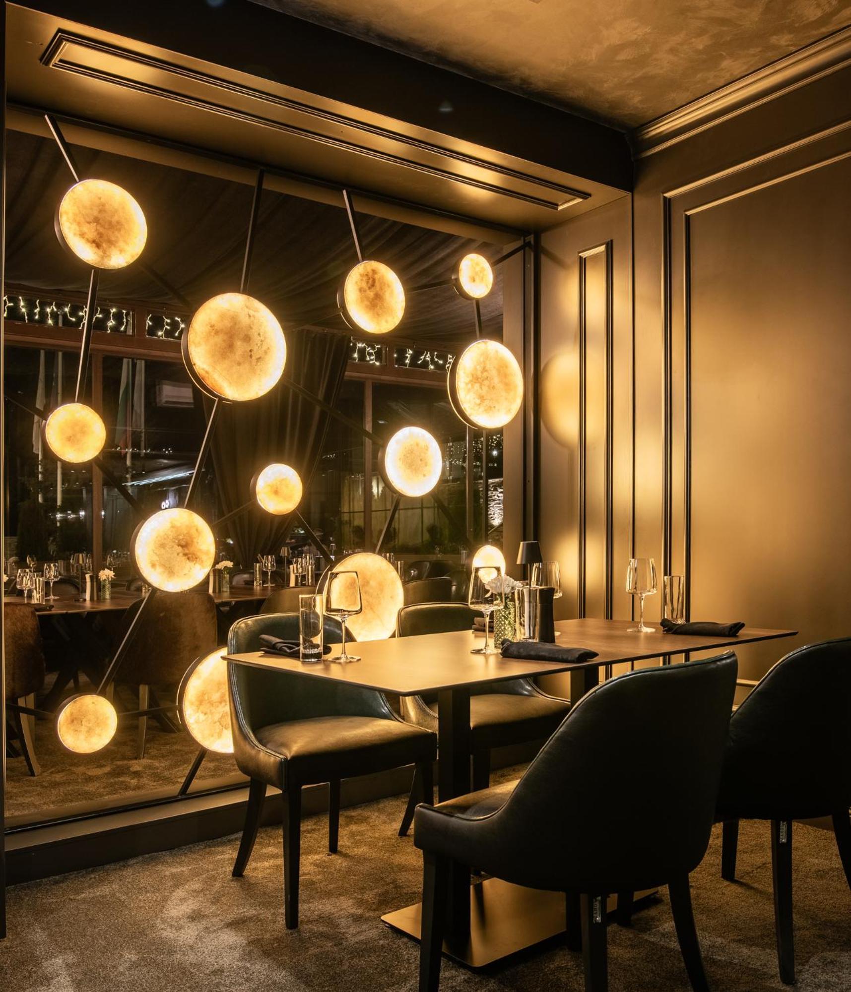 Premier Luxury Mountain Resort Bansko Exterior foto The interior of the restaurant