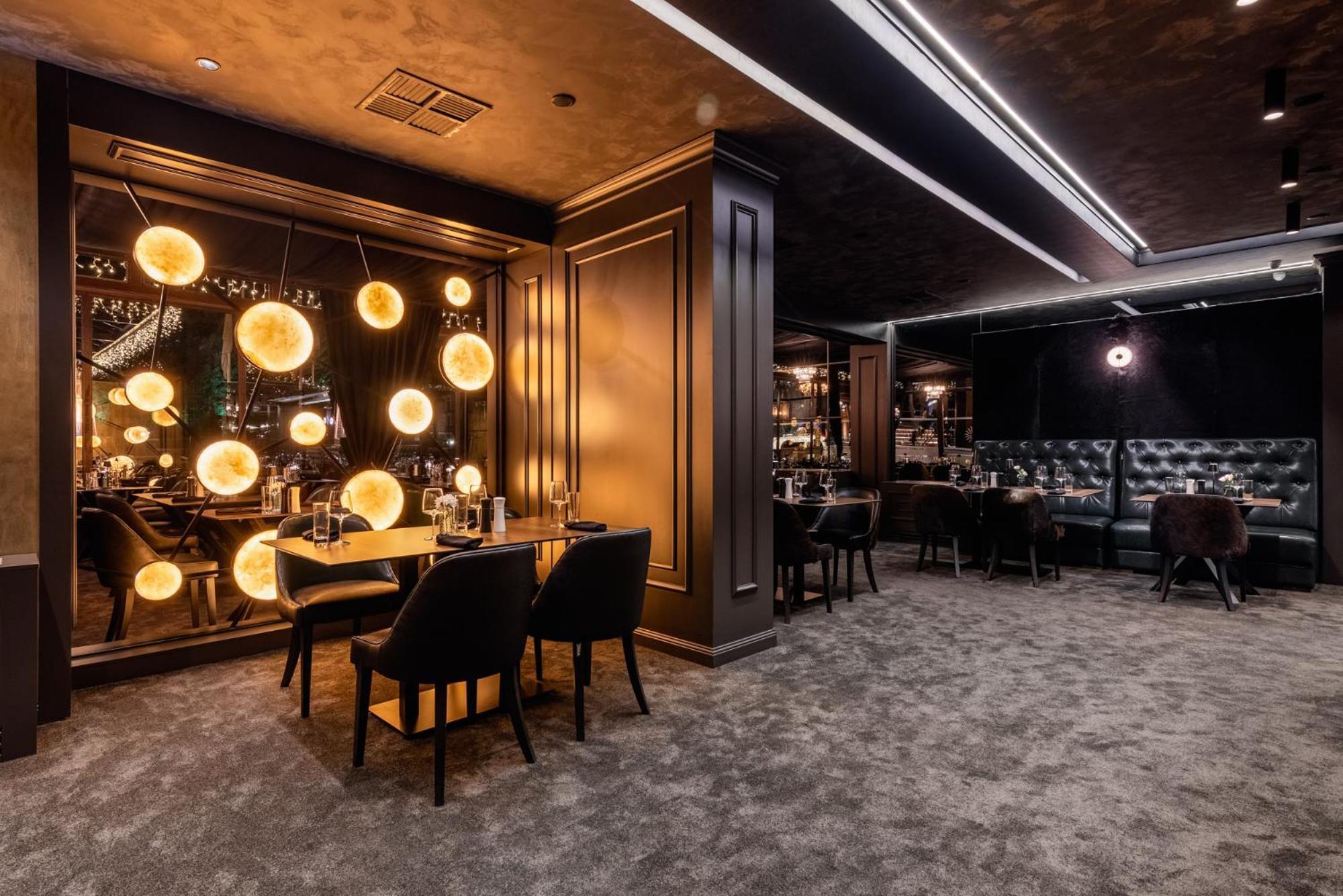 Premier Luxury Mountain Resort Bansko Exterior foto Restaurant interior