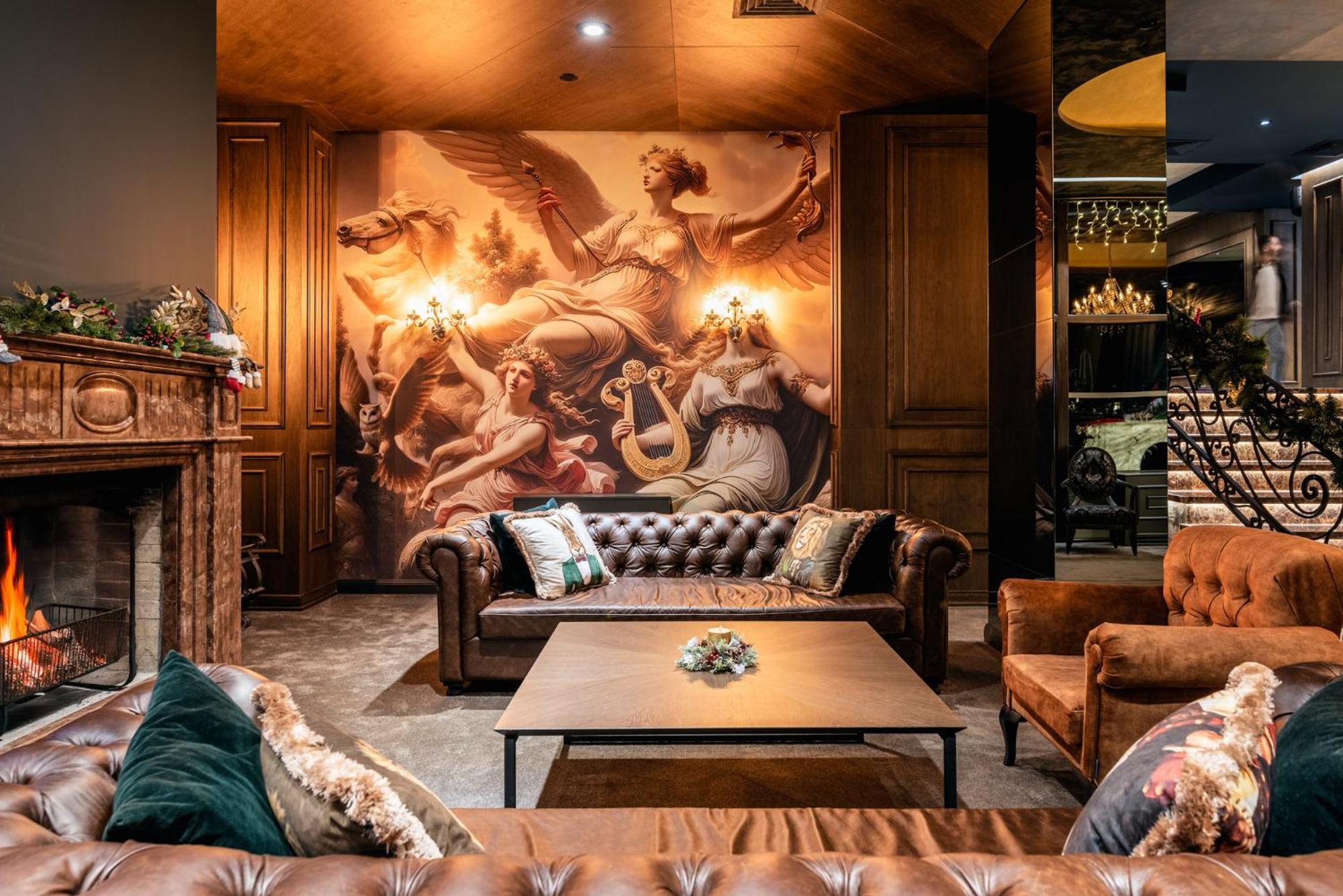 Premier Luxury Mountain Resort Bansko Exterior foto The interior of the restaurant